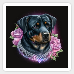 Rottweiler Diva Sticker